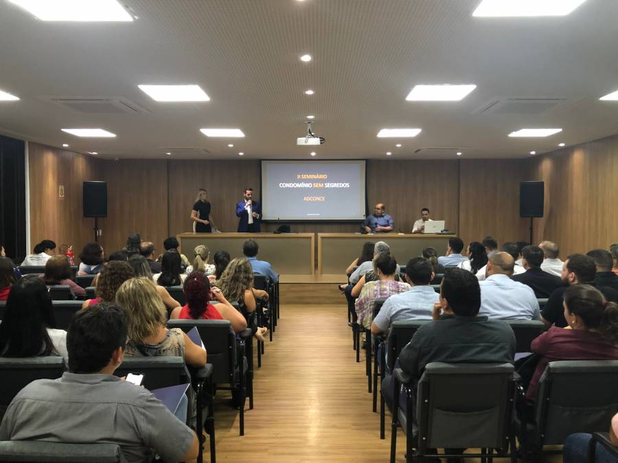 II Seminário Condomínio sem Segredos realizado com sucesso em Fortaleza